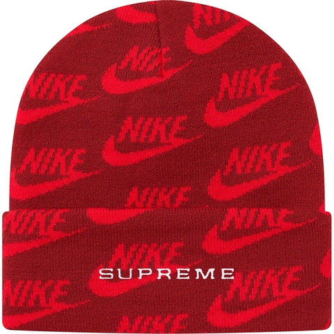 Supreme®/Nike® Jacquard Logos Beanie - Supreme