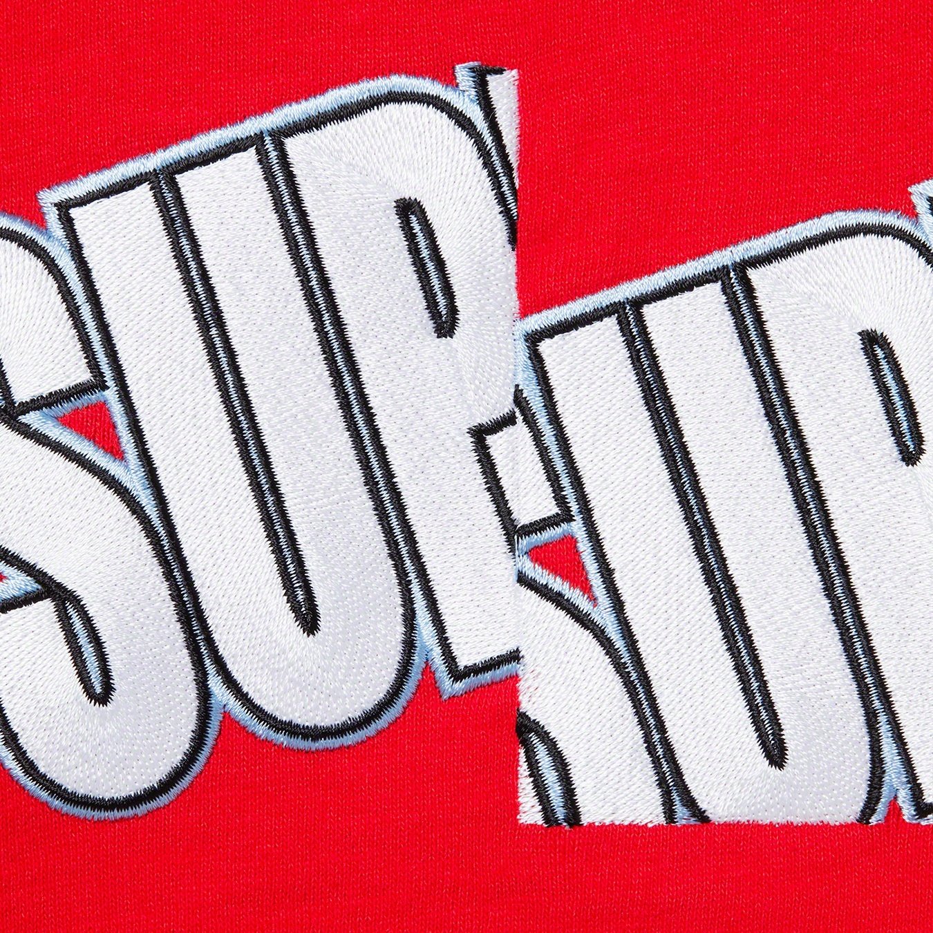 Supreme Cut Logo S S Top (SS21) - Red - $88