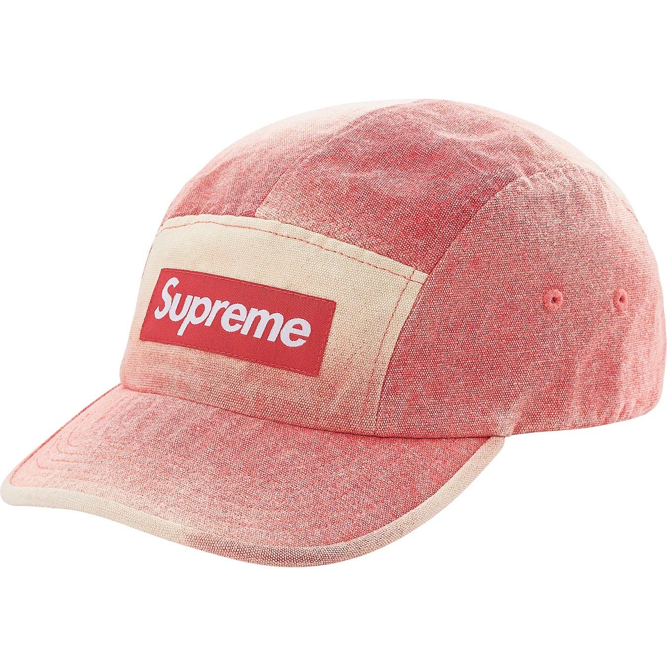 Supreme Spray Canvas Camp Cap (SS21) - Pink - $54
