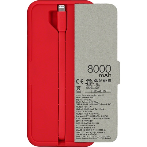 Supreme / mophie® powerstation Plus XL Supreme®/mophie® powerstation Plus XL - Supreme
