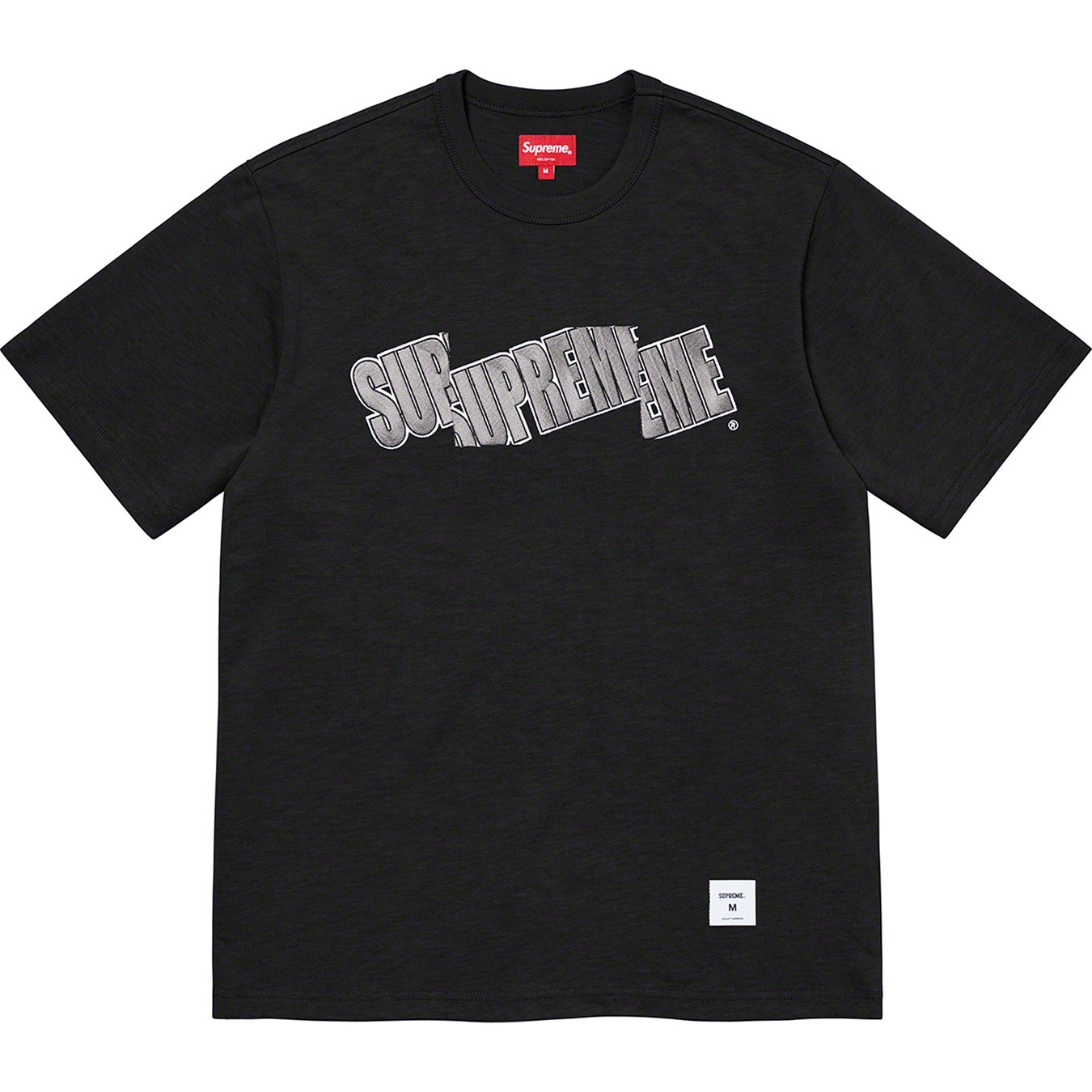 Supreme Cut Logo S S Top (SS21) - Black - $88