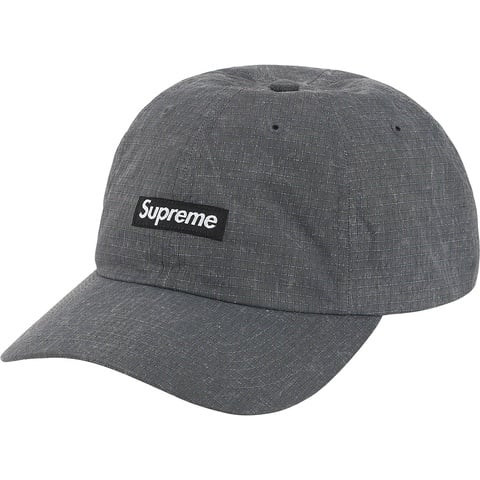 Supreme Faded Ripstop 6-Panel - Black