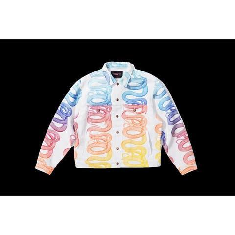 Supreme Supreme®/HYSTERIC GLAMOUR Snake Denim Trucker Jacket - Colorway