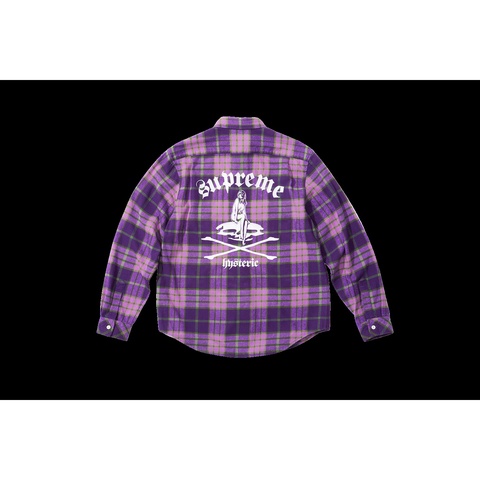 Supreme®/HYSTERIC GLAMOUR Plaid Flannel Shirt - SupremeCommunity