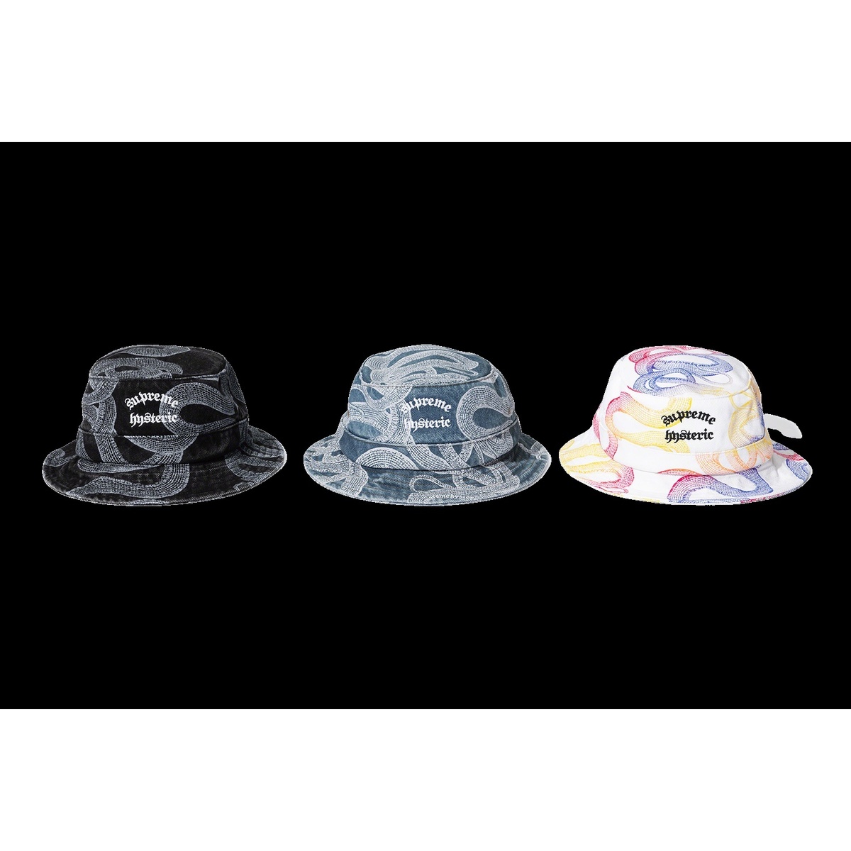 Supreme®/HYSTERIC GLAMOUR Snake Denim Crusher - Supreme