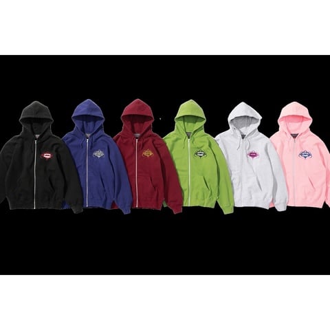 Supreme HYSTERIC GLAMOUR Zip Up パーカー　L Supreme Hysteric Glamour Patches Zip Up Sweatshirt Men's - FW17 - US