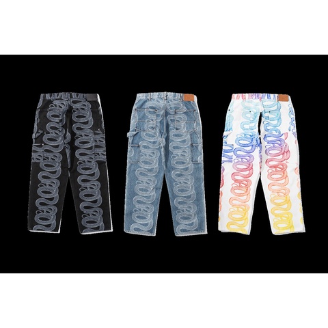 Supreme®/HYSTERIC GLAMOUR Snake Double Knee Denim Painter Pant