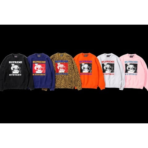 Supreme®/HYSTERIC GLAMOUR Crewneck - Supreme