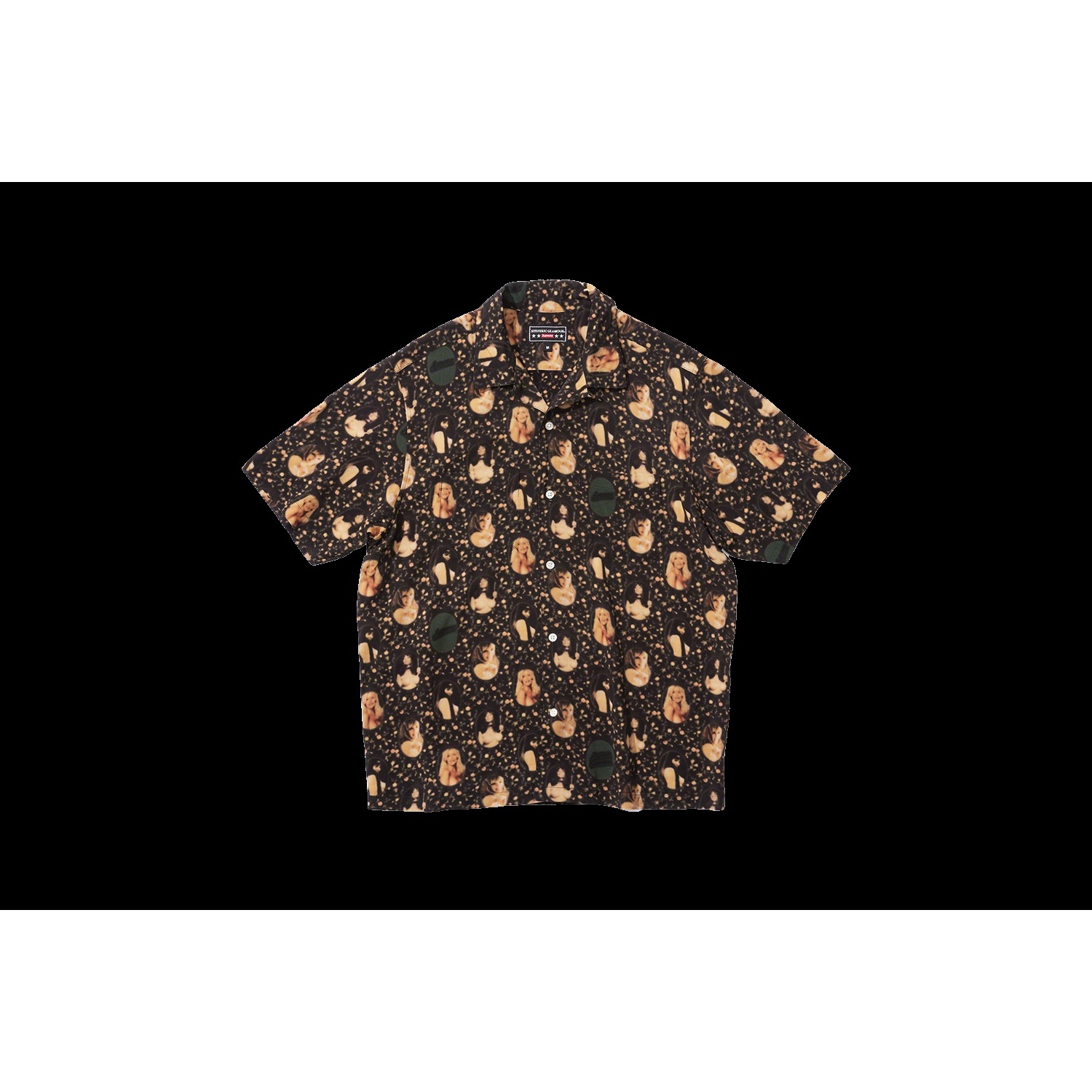 Supreme Supreme HYSTERIC GLAMOUR Blurred Girls Rayon S S Shirt (SS21) - $148