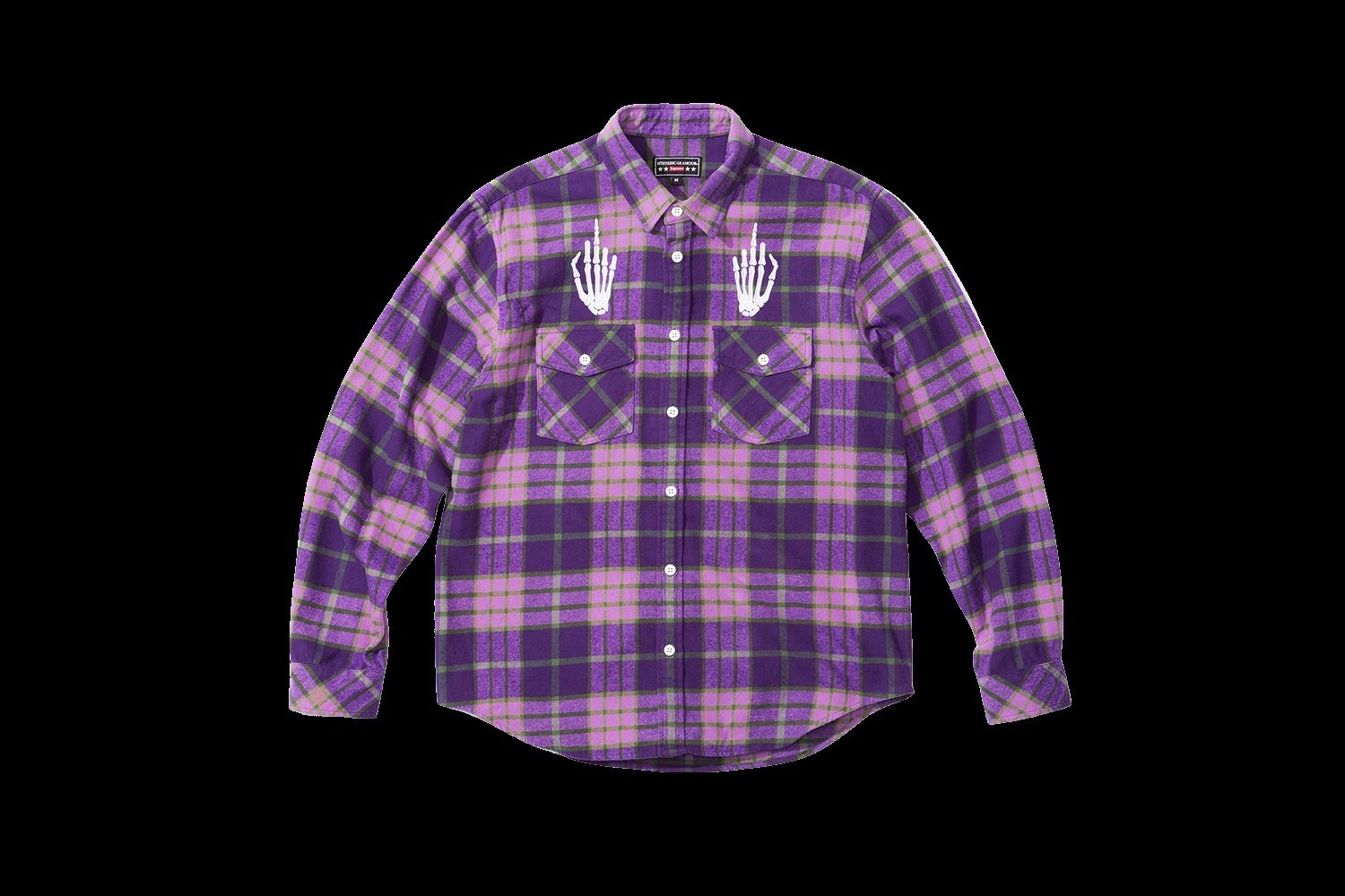 トップス 19fw Supreme Tartan Flannel Shirt purple Supreme Tartan Flannel Shirt (FW19) Purple Men's - FW19 - US