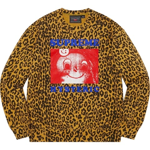 Supreme Supreme®/HYSTERIC GLAMOUR Crewneck - Leopard