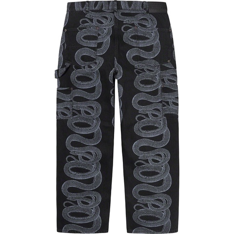 Supreme®/HYSTERIC GLAMOUR Snake Double Knee Denim Painter Pant