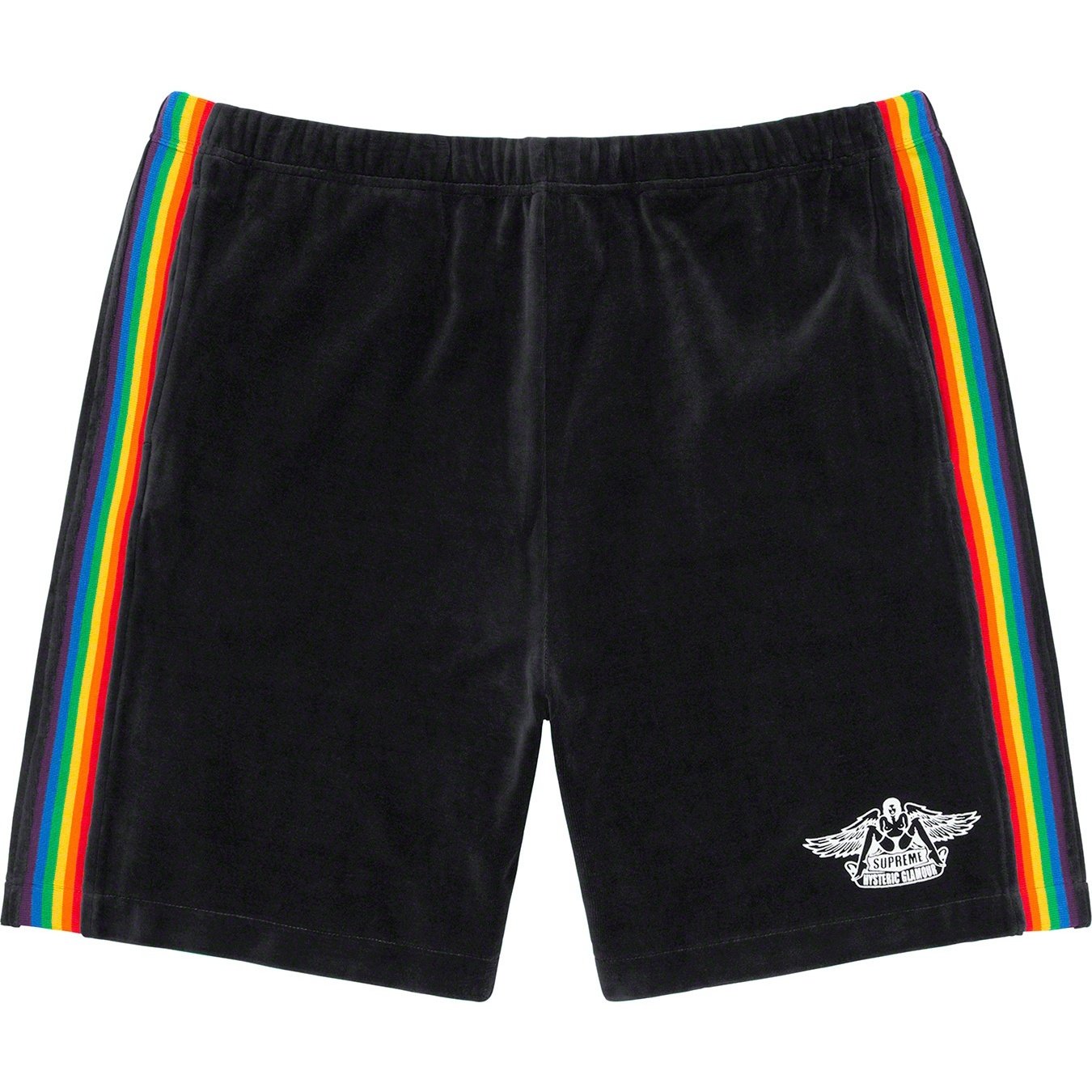 Supreme Supreme HYSTERIC GLAMOUR Velour Short (SS21) - Black - $110