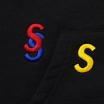 Supreme Embroidered S Hooded Sweatshirt (SS21) - Black