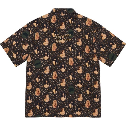 Supreme Supreme®/HYSTERIC GLAMOUR Blurred Girls Rayon S/S Shirt - Black