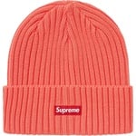 Supreme Overdyed Beanie (SS21) - Coral