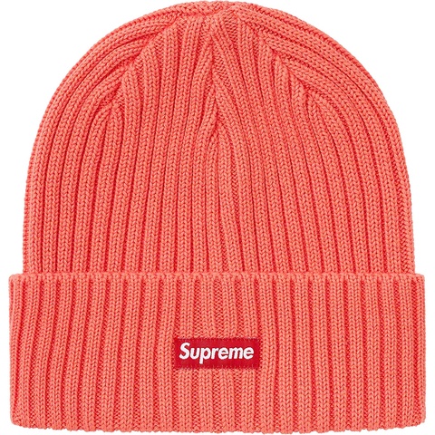Supreme Overdyed Beanie - Coral