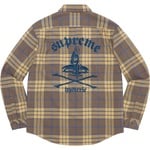 Supreme Supreme HYSTERIC GLAMOUR Plaid Flannel Shirt (SS21) - Brown