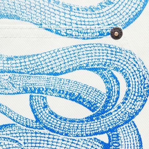 Supreme Supreme®/HYSTERIC GLAMOUR Snake Double Knee Denim Painter Pant - White