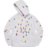 Supreme Embroidered S Hooded Sweatshirt (SS21) - Ash Grey