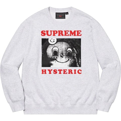 Supreme Supreme®/HYSTERIC GLAMOUR Crewneck - Ash Grey