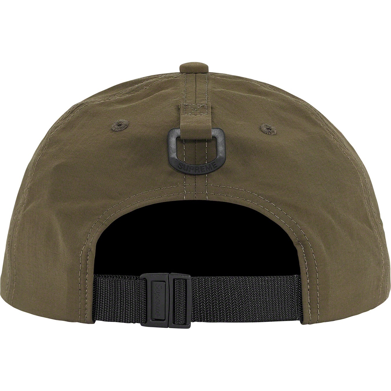 Supreme Compass 6-Panel (SS21) - Olive - $48