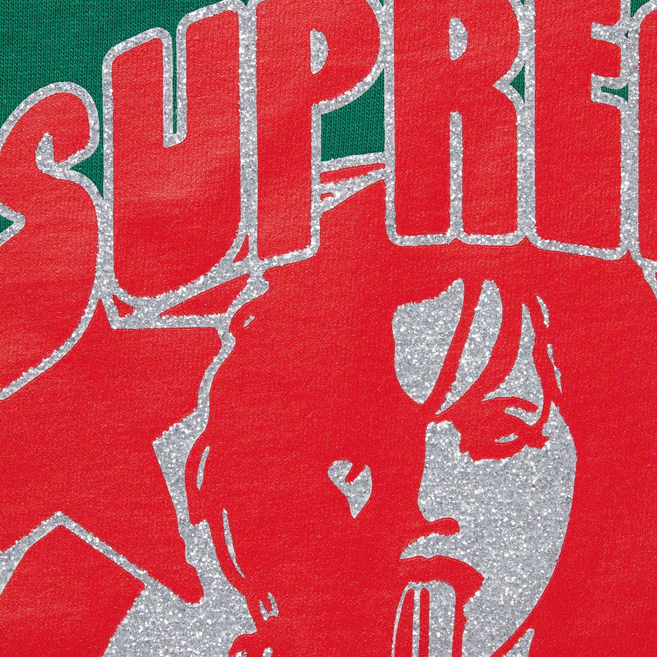 Supreme Supreme HYSTERIC GLAMOUR L S Tee (SS21) - Green - $58