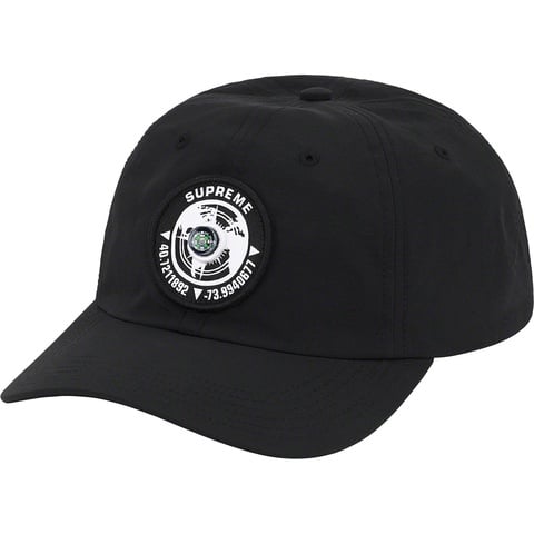 Supreme Compass 6-Panel - Black