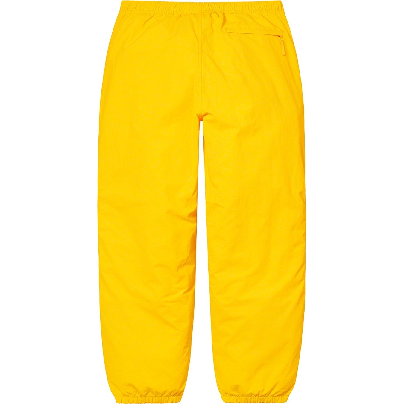 Supreme Reflective Zip Track Pant (SS21) - Yellow - $138