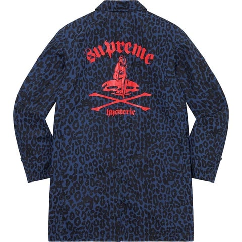 Supreme®/HYSTERIC GLAMOUR Leopard Trench - Supreme