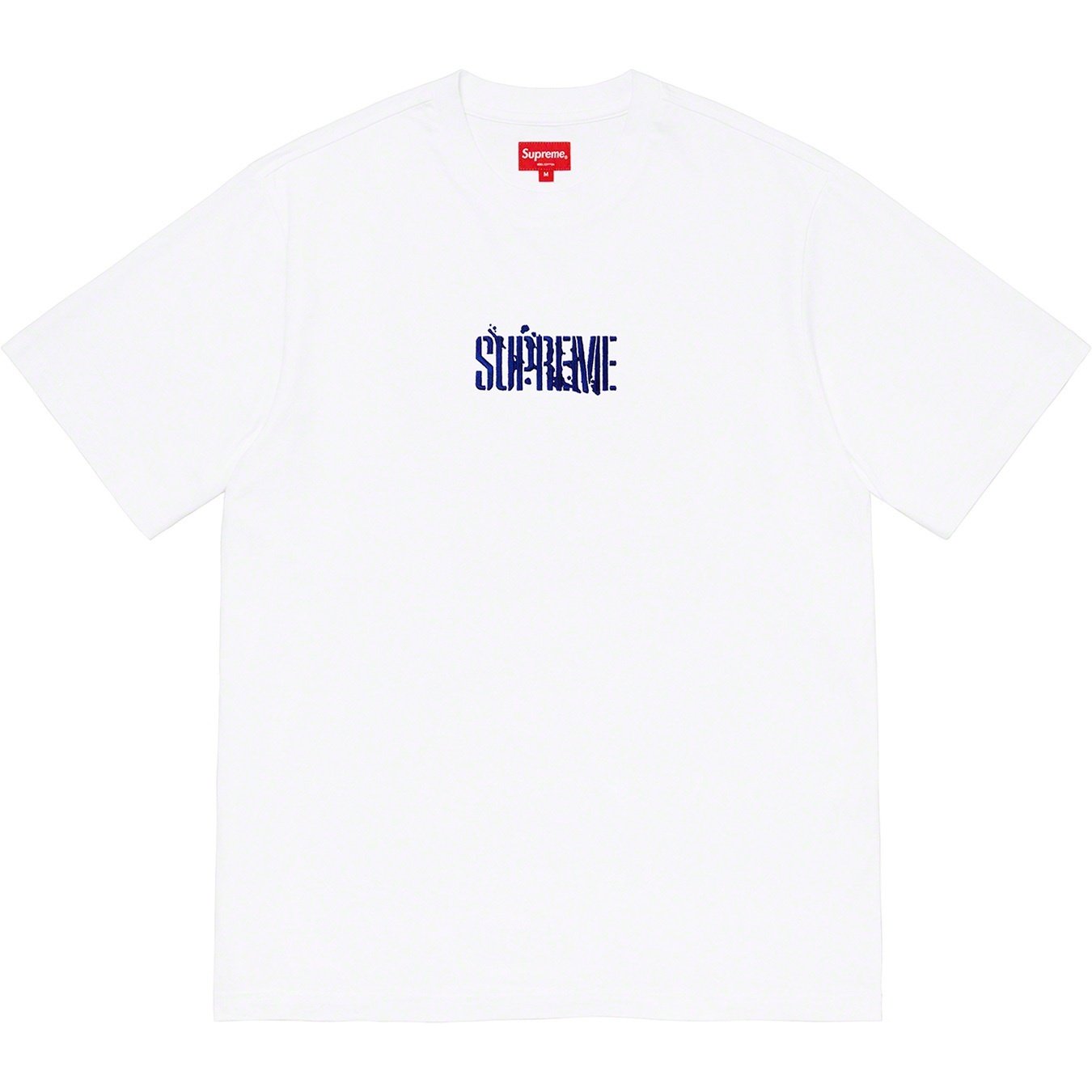 Supreme Splatter S S Top (SS21) - White - $68