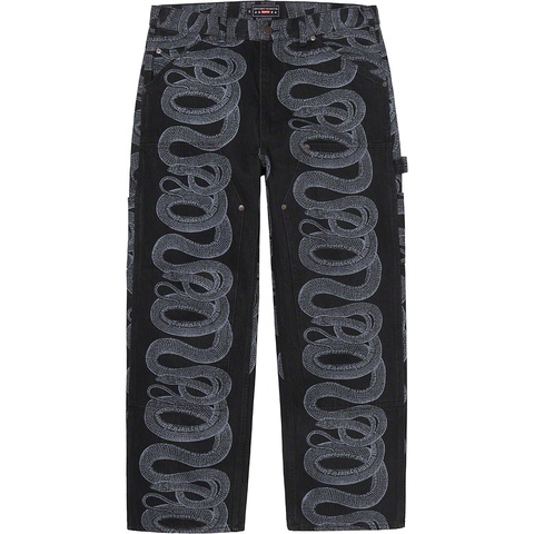 Supreme®/HYSTERIC GLAMOUR Snake Double Knee Denim Painter Pant