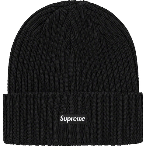 Supreme Overdyed Beanie - Black