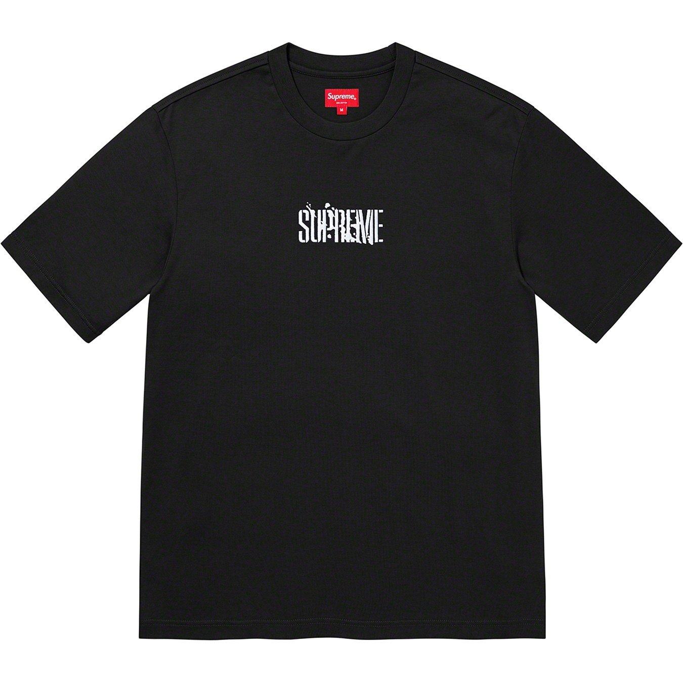Supreme Splatter S S Top (SS21) - Black - $68