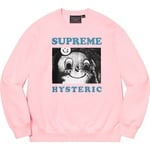 Supreme Supreme HYSTERIC GLAMOUR Crewneck (SS21) - Light Pink