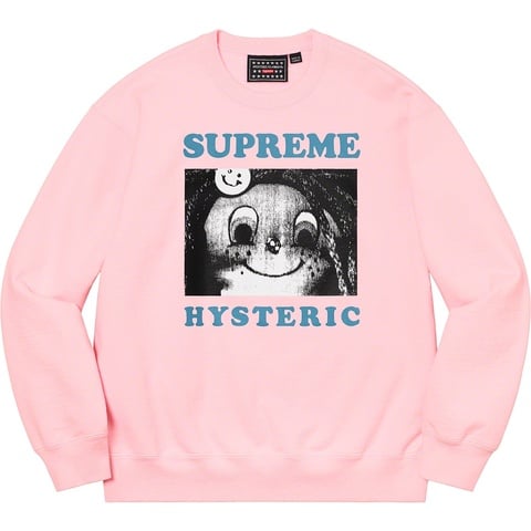 Supreme Supreme®/HYSTERIC GLAMOUR Crewneck - Light Pink