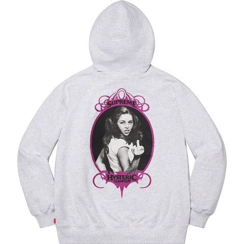 Supreme Supreme®/HYSTERIC GLAMOUR Zip Up Hooded Sweatshirt - Ash Grey