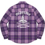 Supreme Supreme HYSTERIC GLAMOUR Plaid Flannel Shirt (SS21) - Purple