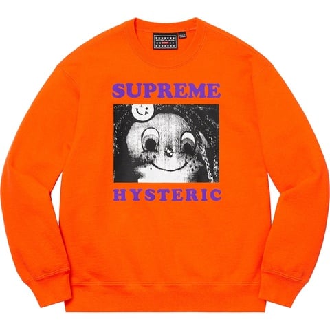 Supreme Supreme®/HYSTERIC GLAMOUR Crewneck - Orange