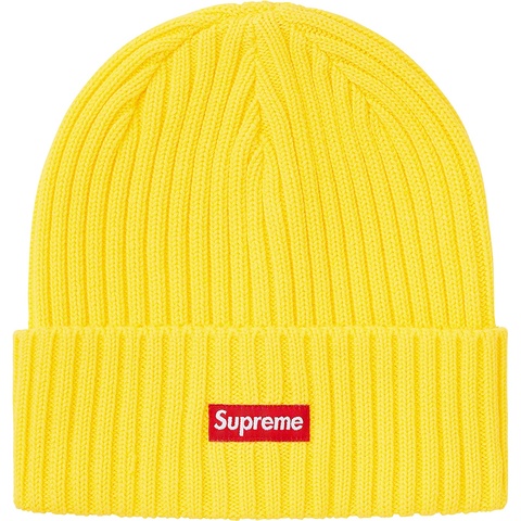 Supreme Overdyed Beanie - Yellow