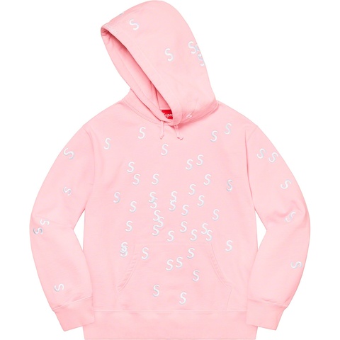 Embroidered S Hooded Sweatshirt - Supreme