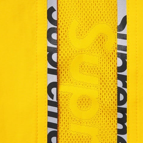 Supreme Reflective Zip Track Pant - Yellow