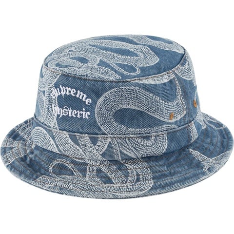 Supreme Supreme®/HYSTERIC GLAMOUR Snake Denim Crusher - Blue