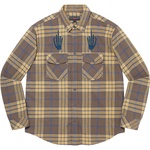 Supreme Supreme HYSTERIC GLAMOUR Plaid Flannel Shirt (SS21) - Brown