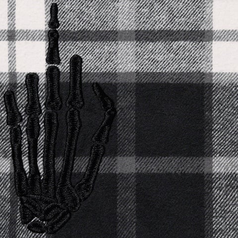 Supreme Supreme®/HYSTERIC GLAMOUR Plaid Flannel Shirt - Black