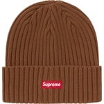 Supreme Overdyed Beanie (SS21) - Brown
