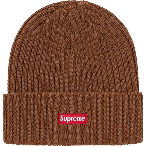 Supreme Overdyed Beanie - Brown