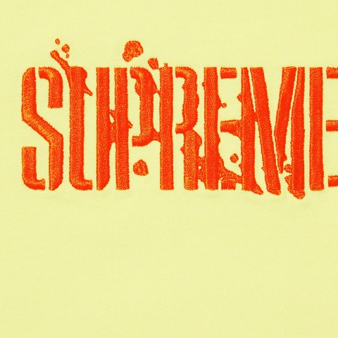 Supreme Splatter S/S Top - Pale Yellow