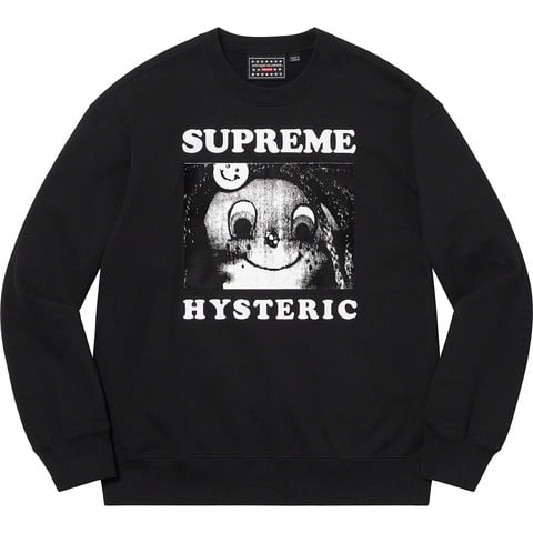 Supreme Supreme®/HYSTERIC GLAMOUR Crewneck - Black