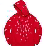 Supreme Embroidered S Hooded Sweatshirt (SS21) - Red
